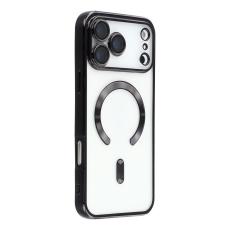  iPhone 17 Pro Max Skal MagSafe Electroplated TPU Svart