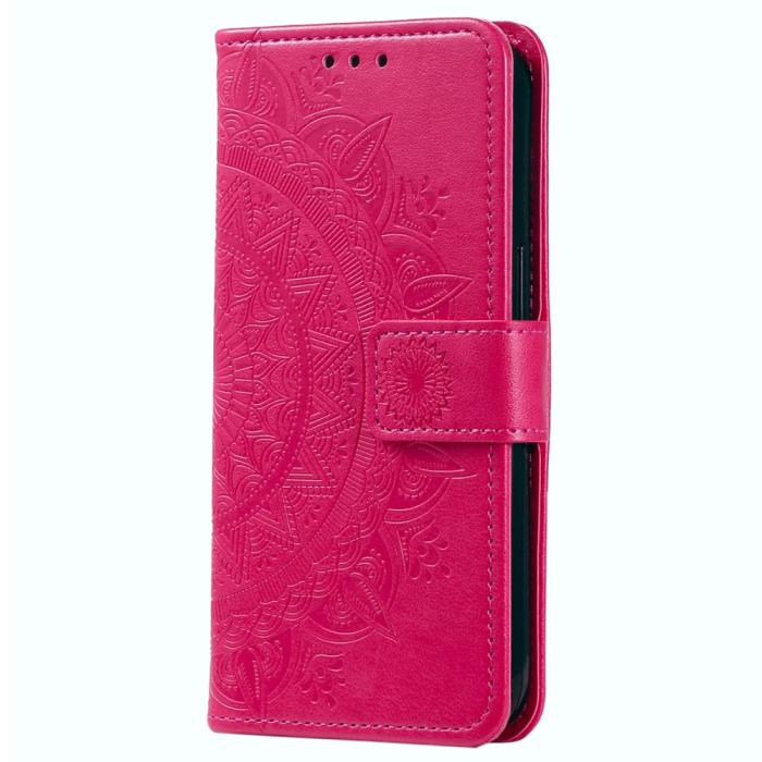Bild 4,  Samsung Galaxy A35 5G Fodral Mandala Läder Rosa