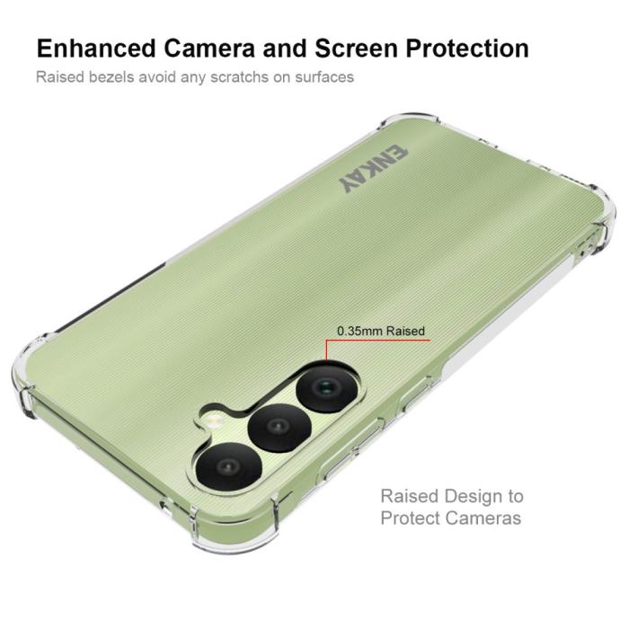 Bild 3, ENKAY ENKAY Samsung Galaxy A35 5G Skal Shockproof TPU Transparent