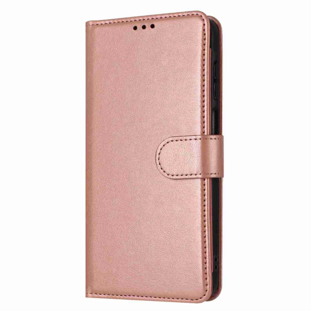  Sony Xperia 10 VII Fodral Multifunktionellt Läder Roséguld