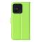  Xiaomi Redmi 12C 4G Fodral Litchi Läder Grön