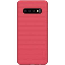 NILLKIN NILLKIN Samsung S10 Plus Shield Frostat Skal - R&ouml;d
