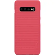 NILLKIN NILLKIN Samsung S10 Plus Shield Frostat Skal - R&ouml;d