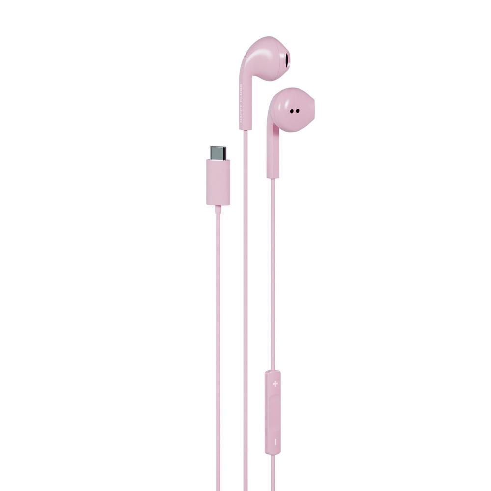 Happy Plugs Happy Plugs Hörlurar In-Ear USB-C Trådbundna Rosa
