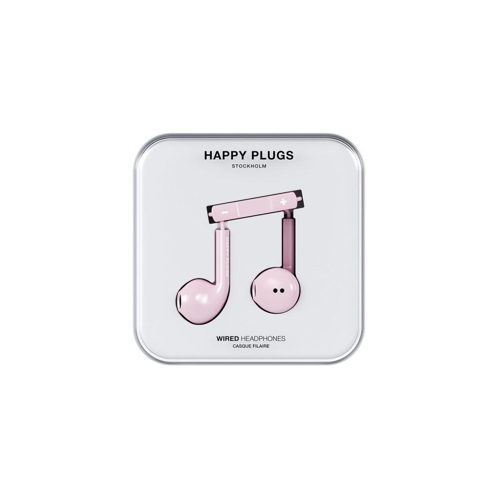 Happy Plugs Happy Plugs Hörlurar In-Ear USB-C Trådbundna Rosa