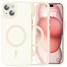 ColorPop ColorPop iPhone 15 Skal CH MagSafe Matt Off White
