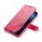 AZNS AZNS iPhone 14 Pro Fodral Läder Röd/Rosa