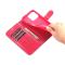 AZNS AZNS iPhone 14 Pro Fodral Läder Röd/Rosa