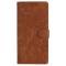  iPhone 15 Plus Fodral Skin Touch Läder Brun