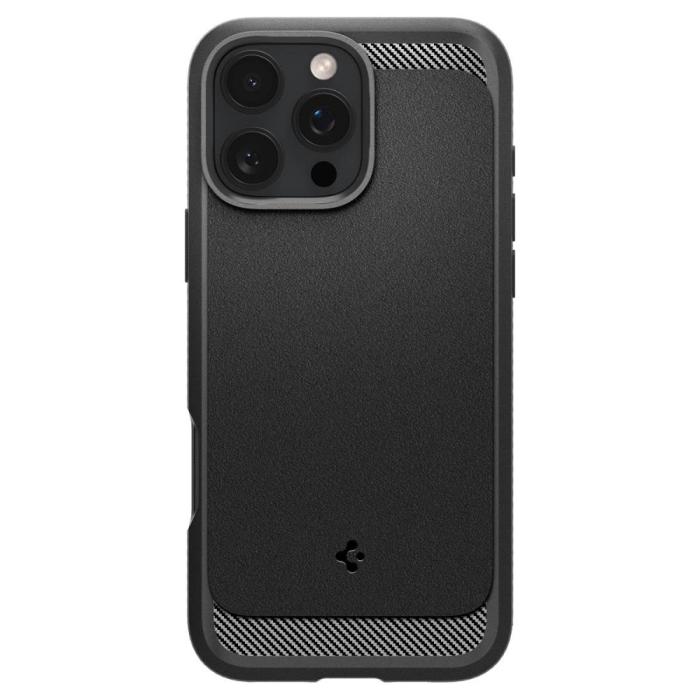 Bild 2, Spigen Spigen iPhone 16 Pro Skal MagSafe Rugged Armor Matt Svart