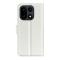  OnePlus 15 Fodral Litchi Läder Vit