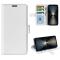  Sony Xperia 1 VII Fodral Crazy Horse Läder Vit