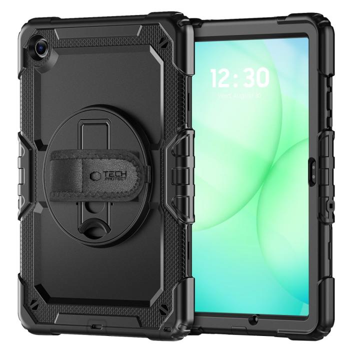 Bild 2, Tech-Protect Tech-Protect Galaxy Tab A11 Plus / A9 Plus Skal 360 Solid Svart