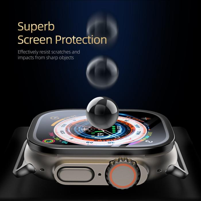 Bild 4, DUX DUCIS DUX DUCIS Apple Watch Ultra 49 mm Skärmskydd Aluminium Ram Svart