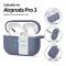 Tech-Protect Tech-Protect AirPods Pro 3 Skal Silikon Hook Baby Blue