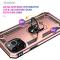  iPhone 14 Pro Max Skal Shockproof Hybrid Ring Roséguld