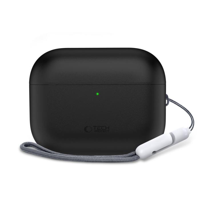 Bild 3, Tech-Protect Tech-Protect AirPods Pro 3 Skal Silicone Svart