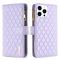 BINFEN BINFEN iPhone 15 Pro Fodral Diamond Multifunktionell Lila