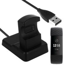  Fitbit Charge 3 / 4 Dockstation Tr&aring;dl&ouml;s USB Laddare