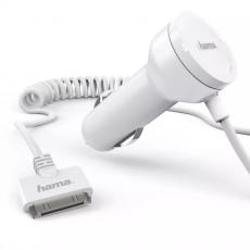  HAMA iPhone 3/3GS/4/4S Billaddare 100cm - Vit