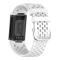  Fitbit Charge 6 / 5 Armband Silikon Ihåligt Vit
