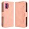  Motorola Moto G55 5G Fodral Med Avtagbart Kortfodral Rosa