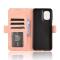  Motorola Moto G55 5G Fodral Med Avtagbart Kortfodral Rosa