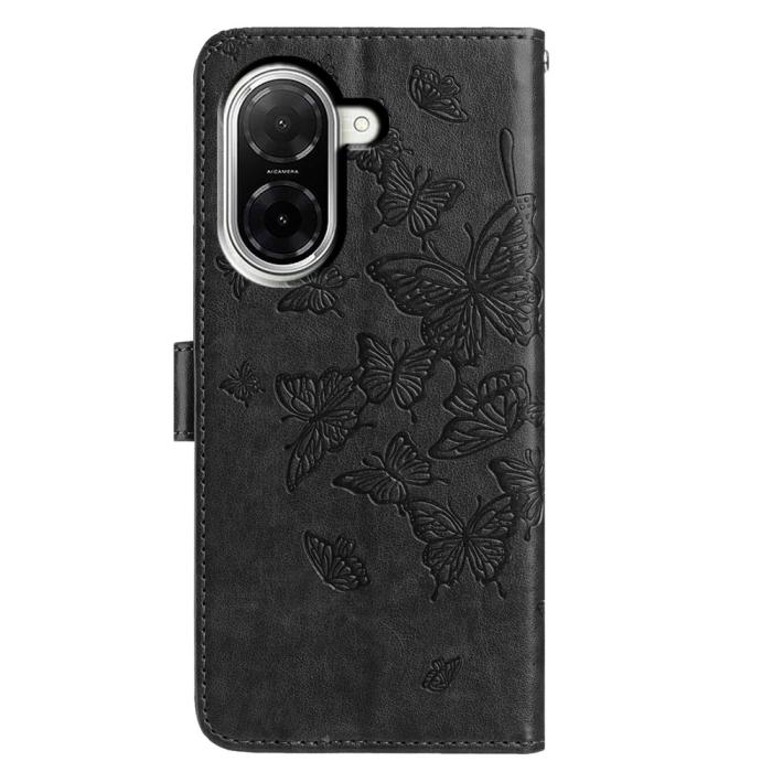 Bild 5,  Xiaomi Redmi A5 Fodral Med Fjäril Tryck Svart