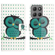  Motorola Moto G86 Power/G86 5G Fodral Med Tryck Uggla