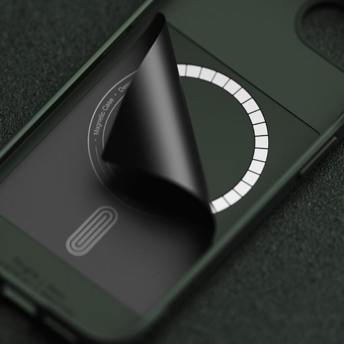 Bild 6, Ringke Ringke iPhone 17e / 16e Skal MagSafe Onyx Mörk Grön