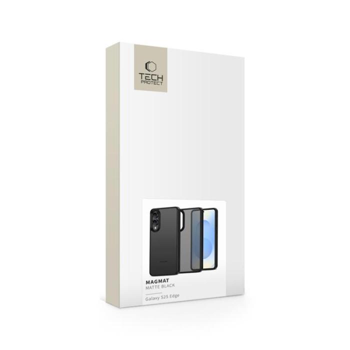 Bild 5, Tech-Protect Tech-Protect Galaxy S25 Edge Skal MagMat Matt Svart