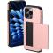  iPhone 16 Pro Skal Med Kortfack Hybrid Grön