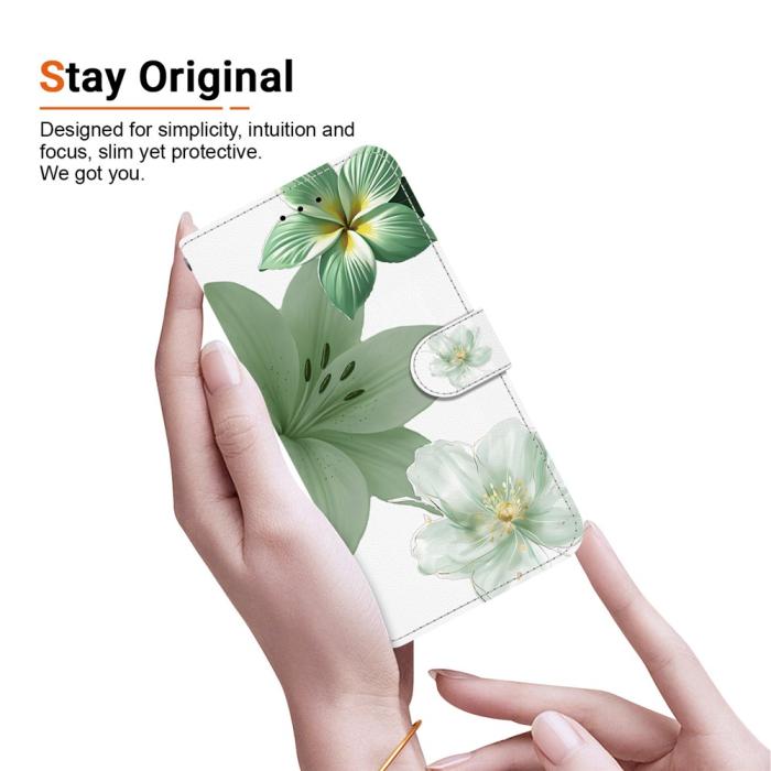 Bild 5,  Google Pixel 11/11 Pro Fodral Med Tryck Blommor Grön