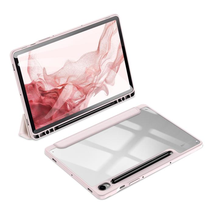Bild 2, DUX DUCIS DUX DUCIS Galaxy Tab S9 Fodral TOBY Tri-Fold Rosa