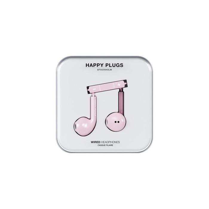 Bild 2, Happy Plugs Happy Plugs Hörlurar In-Ear USB-C Trådbundna Rosa