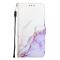  Google Pixel 10/10 Pro / 9/9 Pro Fodral Marmor Vit / Lila