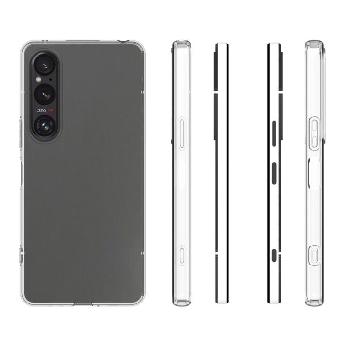 Bild 4,  Sony Xperia 1 VI Skal TPU Transparent