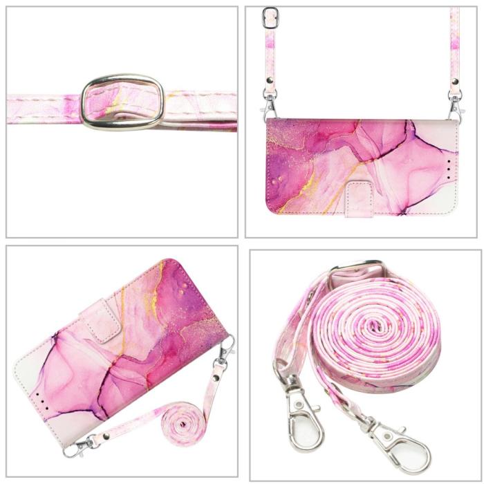 Bild 2,  iPhone 16 Pro Max Fodral Marmor Rosa