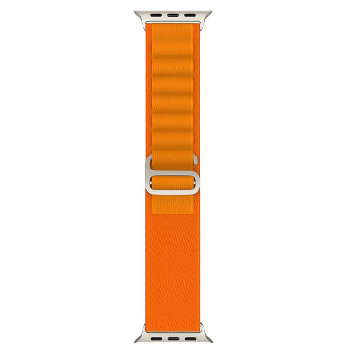 Bild 3, ColorPop Apple Watch 42/44/45/46/49 mm Armband Alpine Pro Loop Orange