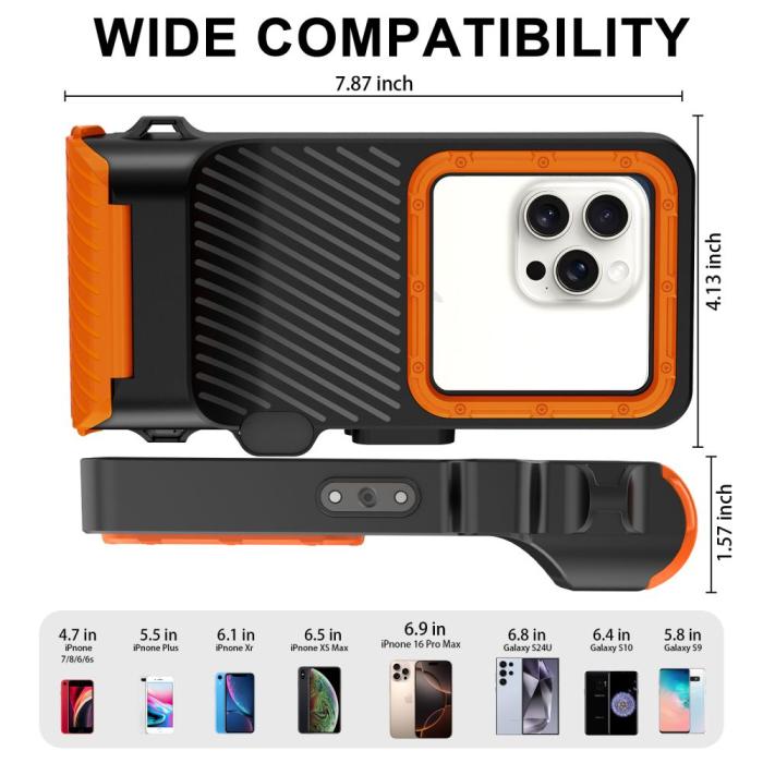 Bild 4, Tech-Protect Tech-Protect Universal IPX8 Pro Dykning Vattentätt Fodral