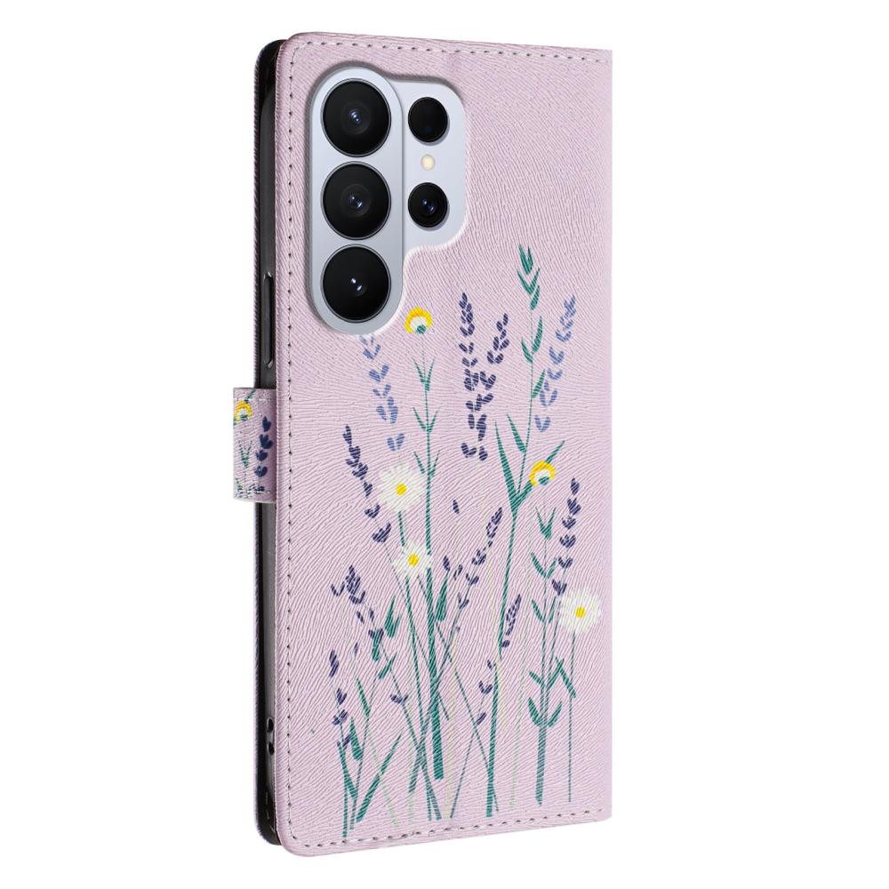  Samsung Galaxy S26 Ultra Fodral Med Tryck Lavendel