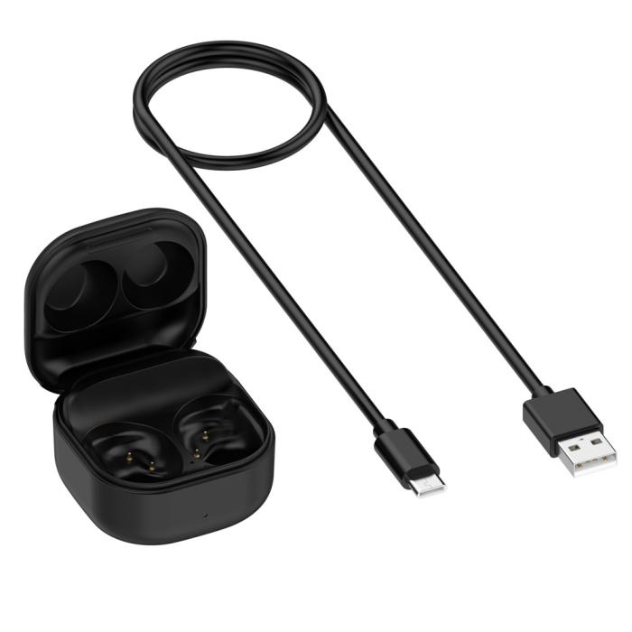 Bild 6,  Samsung Galaxy Buds FE Laddningsfodral Svart
