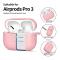 Tech-Protect Tech-Protect AirPods Pro 3 Skal Silikon Hook Dusty Pink
