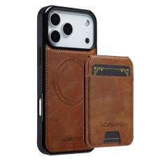 LC.IMEEKE LC.IMEEKE iPhone 17 Pro Max Skal Med Avtagbar Korth&aring;llare L&auml;der