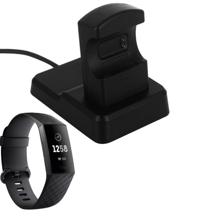 Bild 3,  Fitbit Charge 3 / 4 Dockstation Trådlös USB Laddare