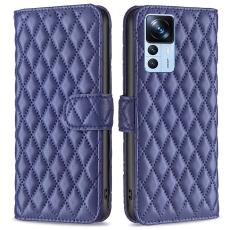  Xiaomi 12T / 12T Pro Fodral Diamond L&auml;der Bl&aring;