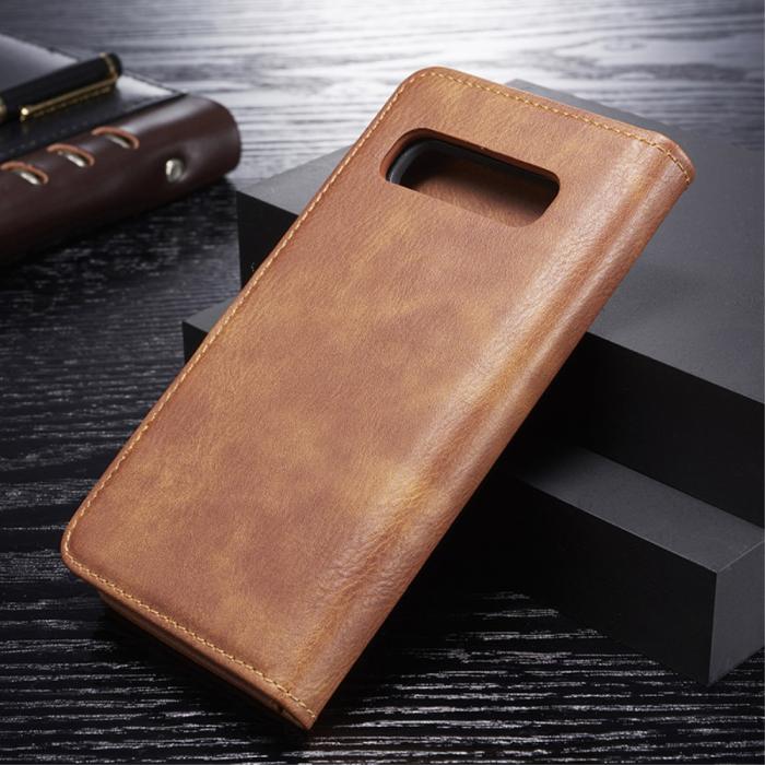 Bild 3, DG.MING Samsung Galaxy S10 Plus - DG.MING 2in1 Magnet Fodral - Brun