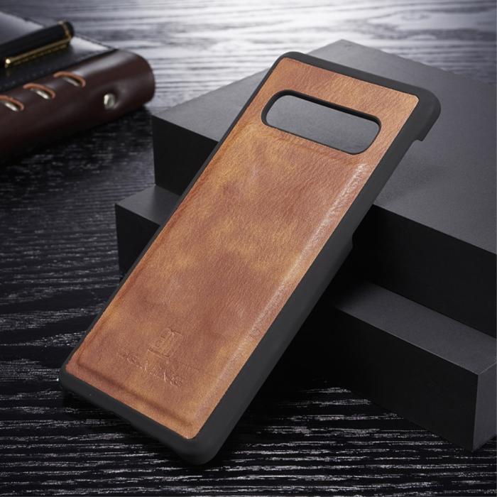 Bild 4, DG.MING Samsung Galaxy S10 Plus - DG.MING 2in1 Magnet Fodral - Brun