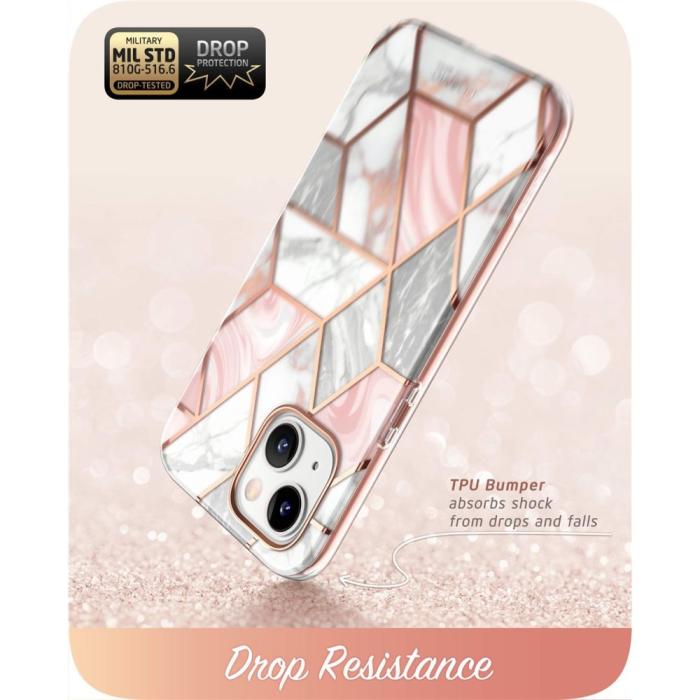 Bild 4, Supcase Supcase iPhone 15 Plus / 14 Plus Skal Cosmo Marble