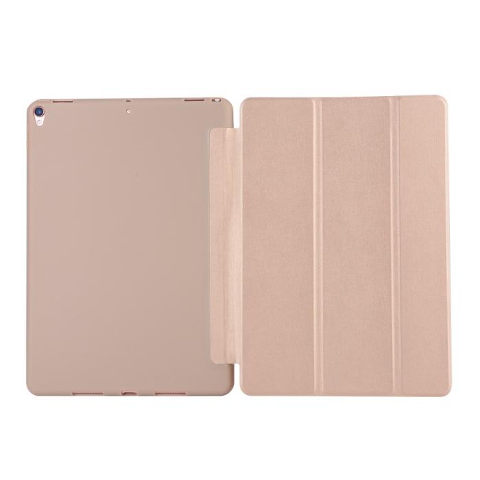Bild 4,  iPad Air 10.5 (2019) / Pro 10.5 (2017) - Tri-Fold Fodral - Guld